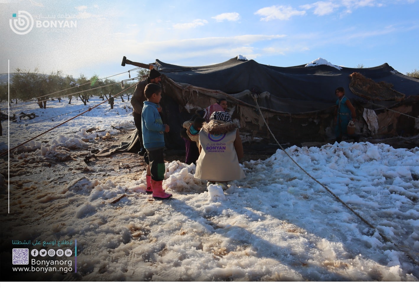 How Syrian Refugees are Facing Winter In Refugees Camps