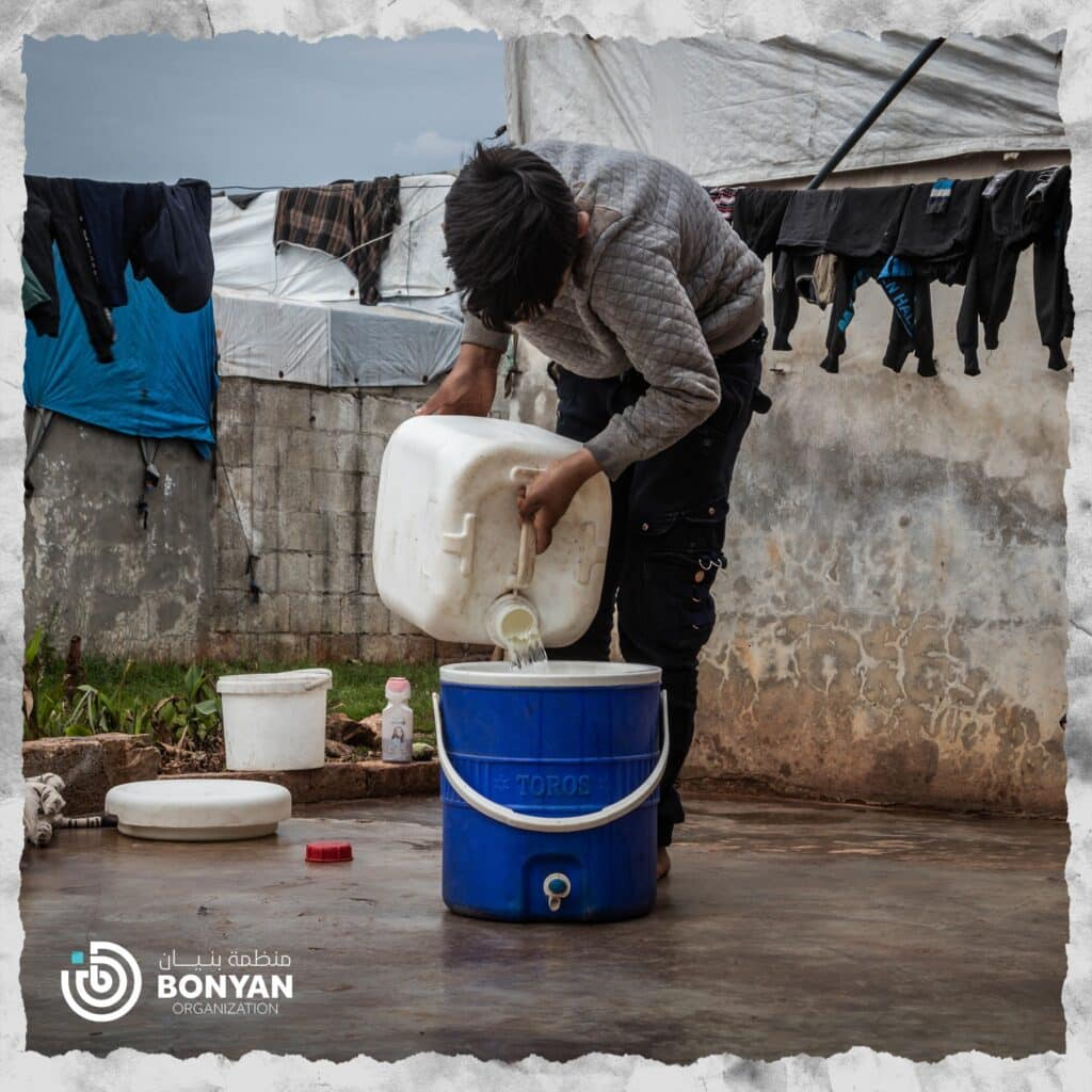 Crise de l'eau dans les camps de réfugiés